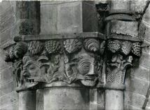 CPM Sion Cathedrale N D de Valere Chapiteau Roman