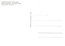 CPM Sion Valais Musee de Valere Boite de Medecine