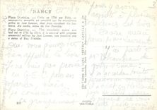 CPM Nancy Place Stanislas Creee en 1756 par Here