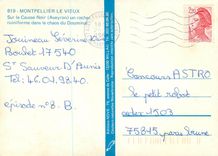 CPM Montpellier le Vieux Sur Le Causse Noir (Aveyron)