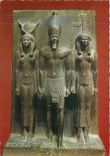 CPA Cairo The Egyptian Museum LE Roi Mykerinos et la Deesse Hathor 4e Dyn