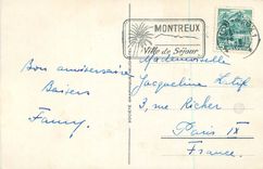 CPA Montreux et Dents du Midi