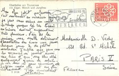 CPM Oberhofen am Thunersee mit Eiger Monch und Jungfrau