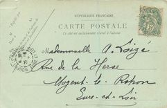 CPA Le Havre Bourse et la Passerelle