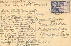 CPA Angouleme Chapelle de N D d'Obezine