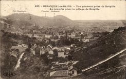 Besancon les Bains - View taken of Bregille In the foreground the village of Bregille - CPA