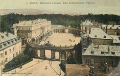 CPA Nancy Hemicycle de la Carriere Palais du Gouvernement Pepiniere