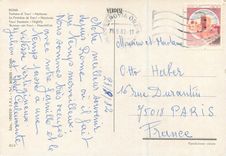 CPM Roma La Fontaine de Trevi Nocturne