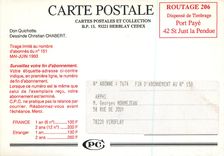 CPM Don Quichotte Dessin de Christian Chabert