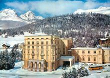 CPM St Moritz Bad 1800 m s m Hotel Reine Victoria
