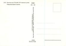 CPM la Riche pres Tours (Indre et Loire) Prieure de Saint Cosme