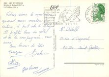 CPM les Pyrenees Breche de Roland 2807m le Taillon 3144m Alpinisme