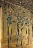 CPM Abu Simbel Petit Temple Couronnement de la Reine Nefertari