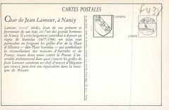 REPRO Nancy Char de Jean Lamour