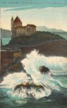 CPA Biarritz Effet de Vagues a la Villa Belza
