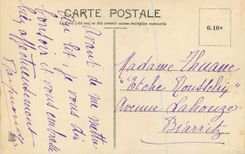CPA les Basses Pyrenees Biarritz Mer Agites au Port des Pecheurs