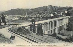 CPA Saint Brieuc Le Viaduc de Souzin et la Vallee du Legue