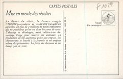 REPRO la Vie Champetre la Mise en Meule des Recoltes