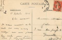 CPA Cote d'Emeraude Saint Malo La Grande Rue
