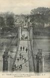 CPA Tours (I et L) le Pont Bonaparte et la Loire
