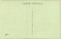 Rouen - the Large Clock Detail of the Vault - CPA