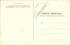 Ropemaking machine of Auvergne and Peasant Jeune - CPA