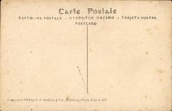 Elsass kostumiert - das Marschall petain holt zu Elsass den Kuss von Frankreich - CPA