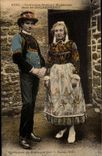 Folklore - Modern Breton Costumes - Bay of Douarnenez - CPA