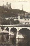 CPA Lyon Le Pont Tilsitt et le Coteau de Fourviere