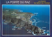 CPA la Pointe du Raz (Finistere) Vue Generale
