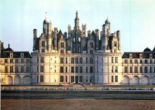CPA Chateau de Chambord Facade Nord le Donjon