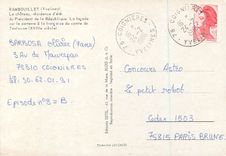 CPM Rambouillet (Yvelines) le Chateau Residence d'Ete