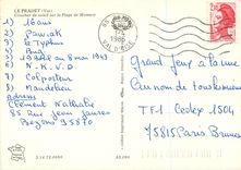 CPM Le Pravet (Var) Coucher de Soleil sur la Plage de Monaco