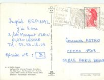 CPM Paris (France) La Tour Eiffel L'Arc de Triomphe Notre Dame