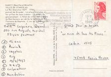 CPM Nancy (Meurthe et Moselle) Ville du Roi Stanislas