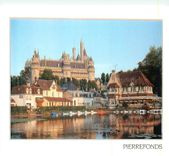 CPM Pierrefonds (Oise) Le Chateau et l'Etang