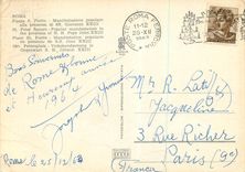 CPM Roma Place St Pierre Manifestation Populaire en Presence de SS Jean XXIII