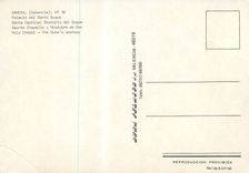 CPM Gandia (Valencia) Palacio Del Santo Duque