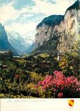 CPM la Suisse Radieuse le Staubbach et la Vallee de Lauterbrunnen