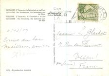 CPM Lausanne l'Universite la Cathedrale et les Alpes