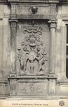 Caen - Sculptuures of the Hotel of Valois CPA