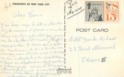 CPM Highlights of new york city Helicoptere