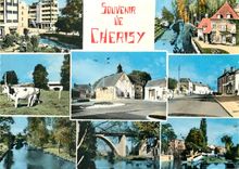 CPM Souvenir de Cherisy (Eure et Loir)