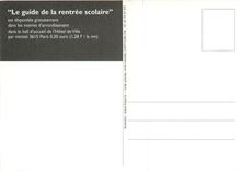 CPM Mairie de Paris Le guide de la rentree scolaire