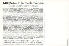 CPM Aides toi et la mode t'aidera Grande Braderie