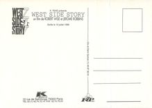 CPM Le Film aux 11 oscars West Side Story Natalie Wood George Chakiris 