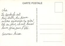 CPM Ciel ma Mere Michodiere Ginette Garcin Jean Luc Moreau Alexandra Lamy Alain Courivaud Theatre