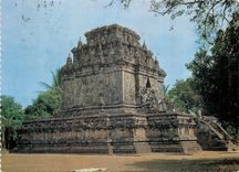 CPM The 12 century old buddist temple Mendut ner Jogiakarta Central Java