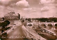CPM Roma Castel S Angelo Ponti sul