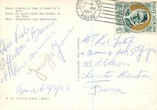 CPM Roma Castel S Angelo Ponti sul